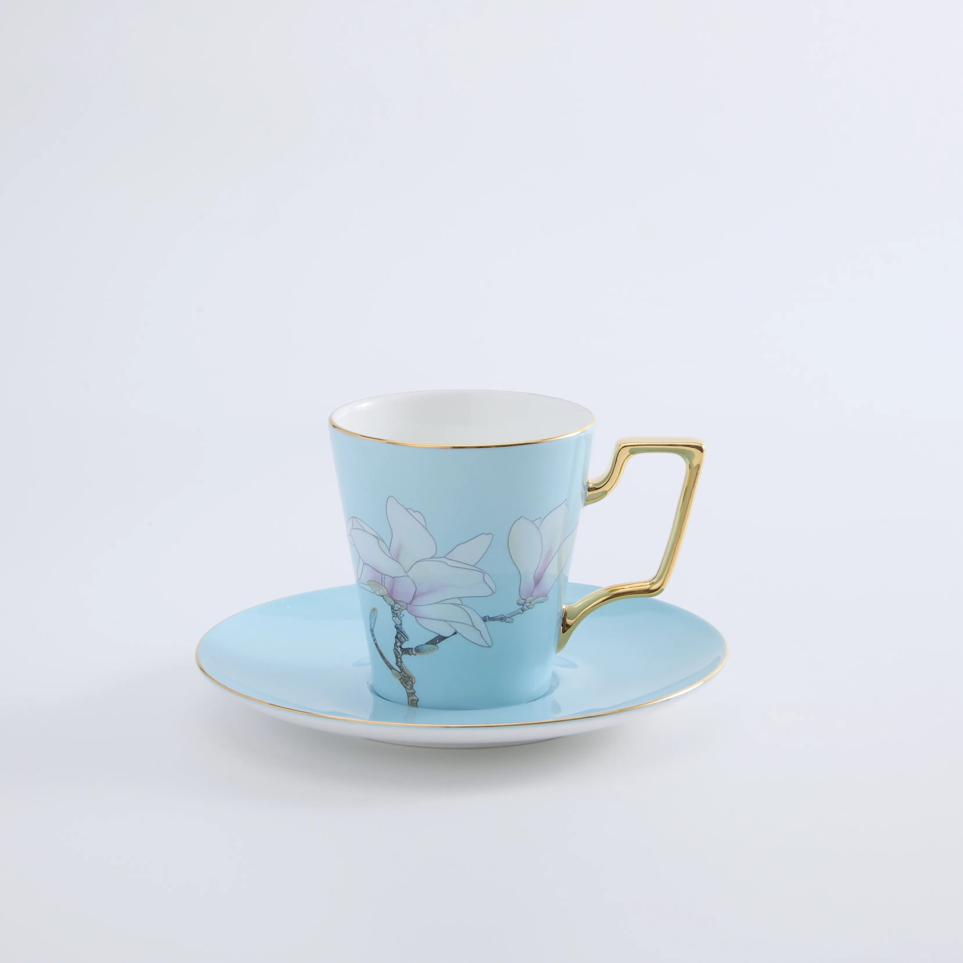 Magnolia Spring · Flared Bloom Cup & Saucer