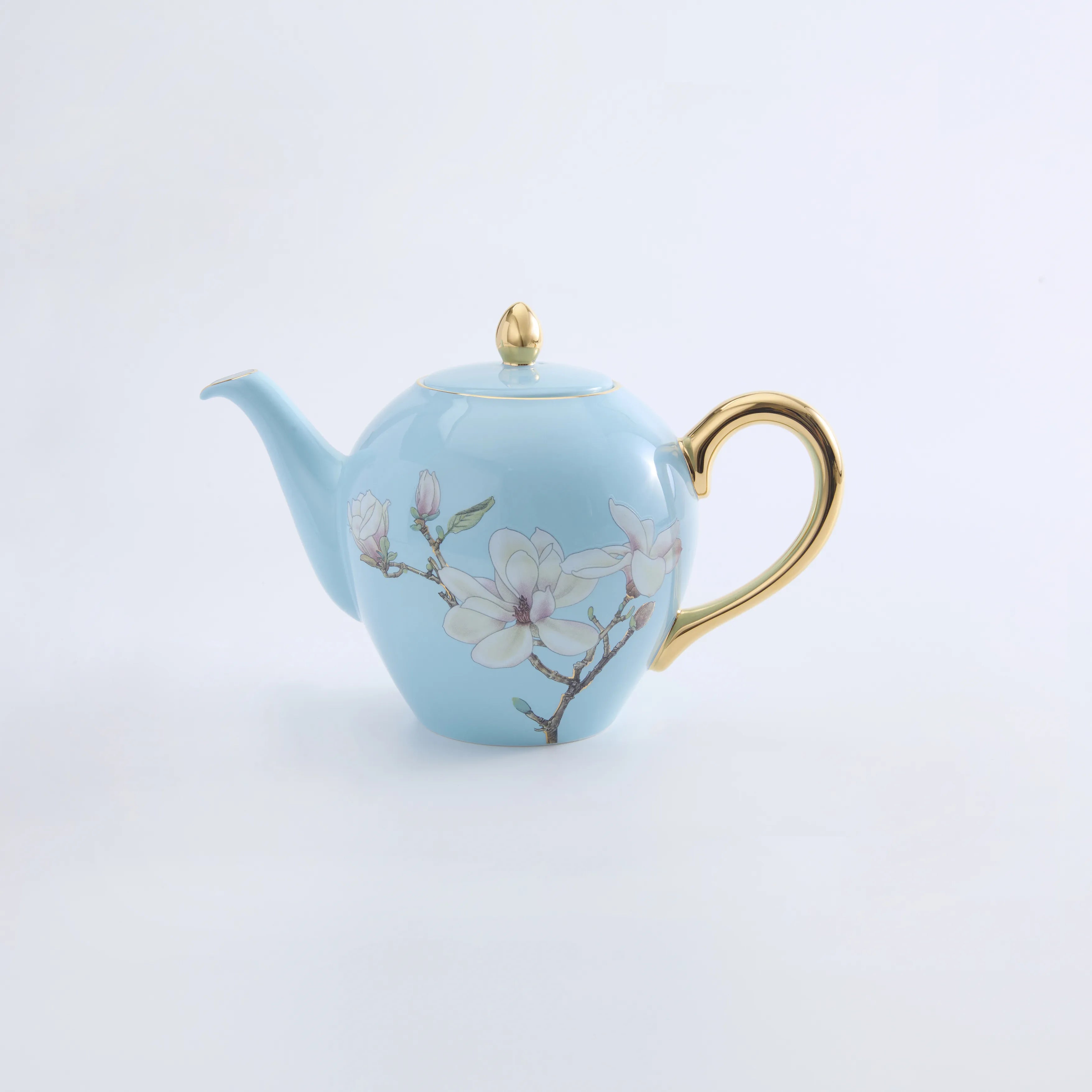 Magnolia Spring · Blooming Round Teapot