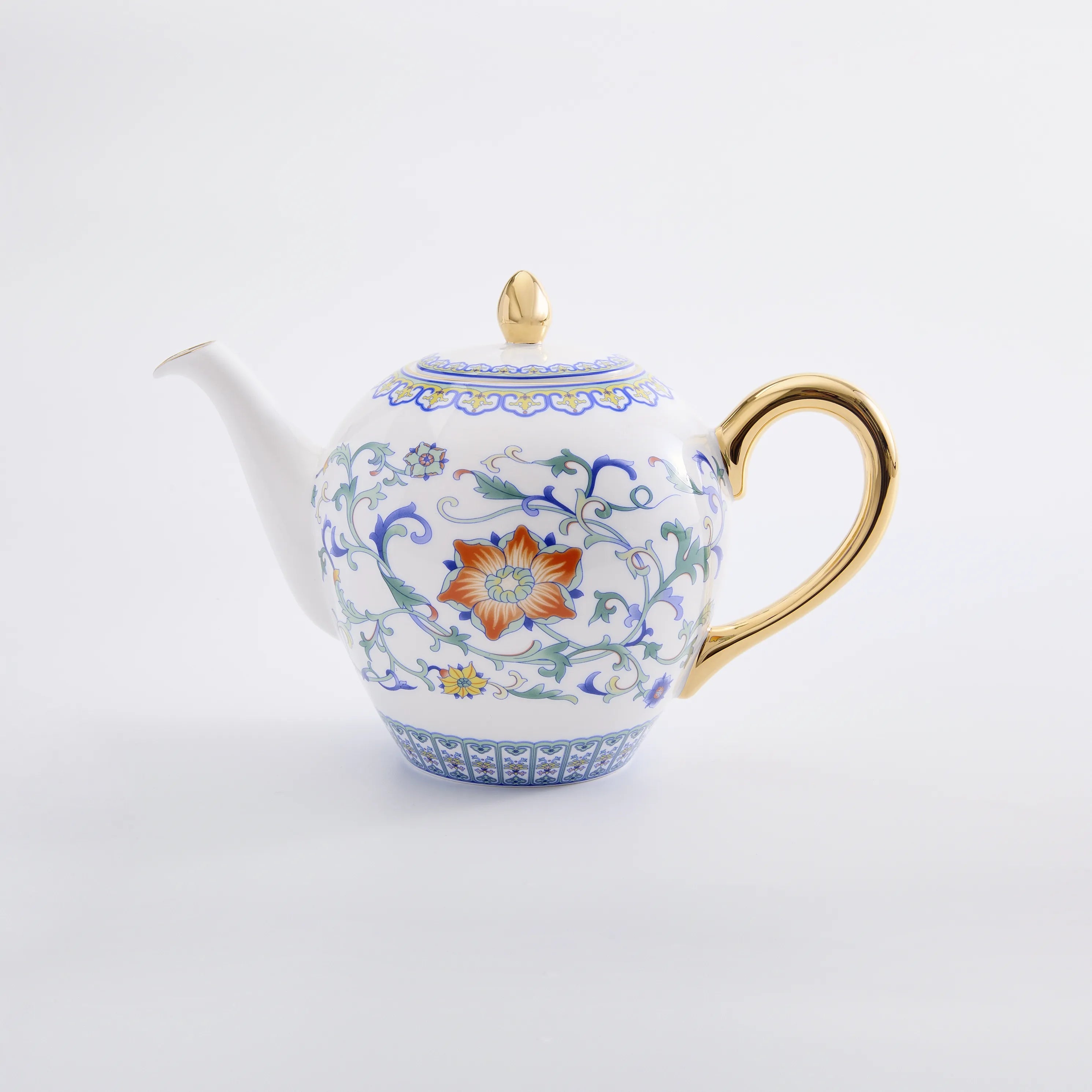Imperial Garden · Garden Splendour Round Teapot