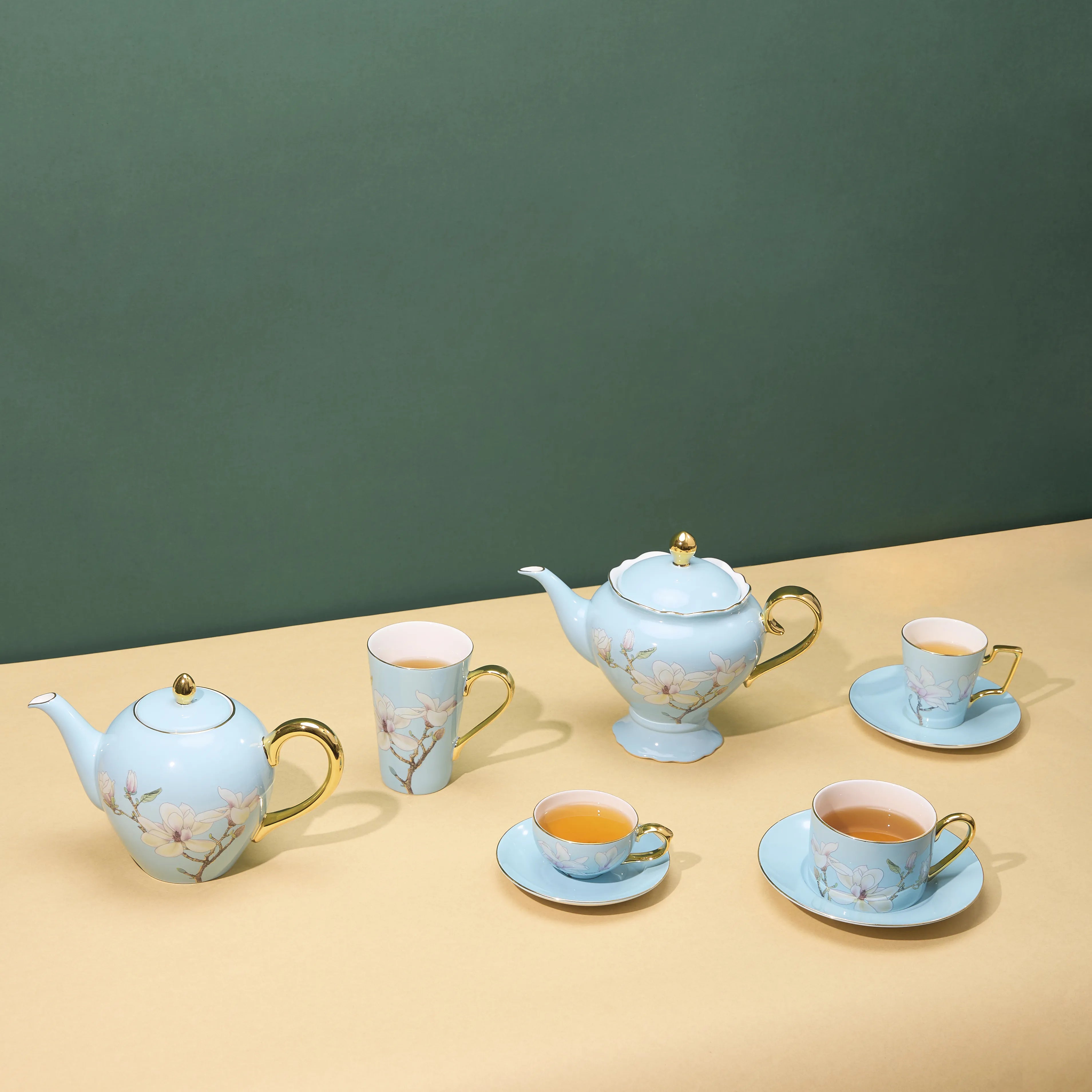 Magnolia Spring Tea Set
