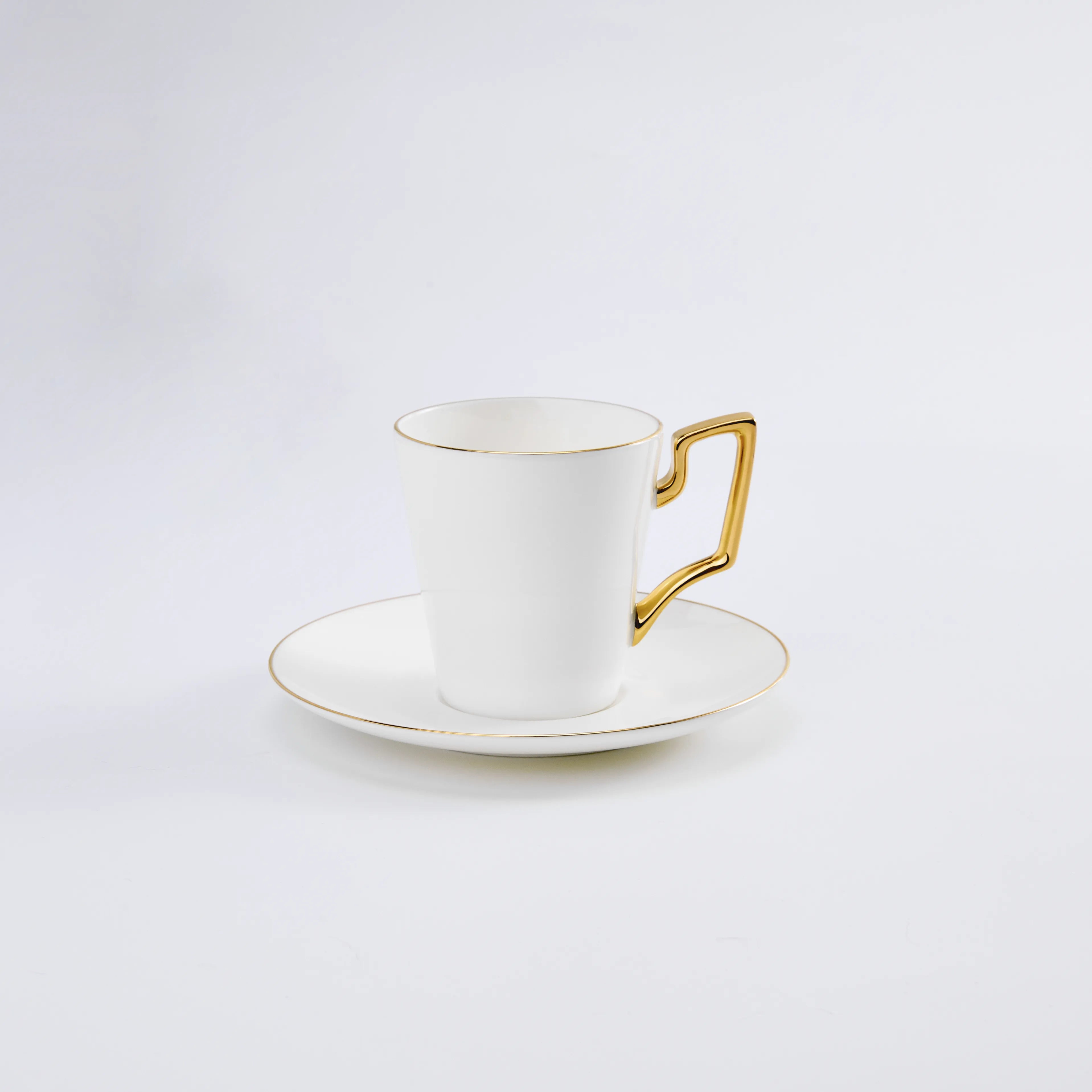 Golden Dawn · Golden Glow Flared Cup & Saucer