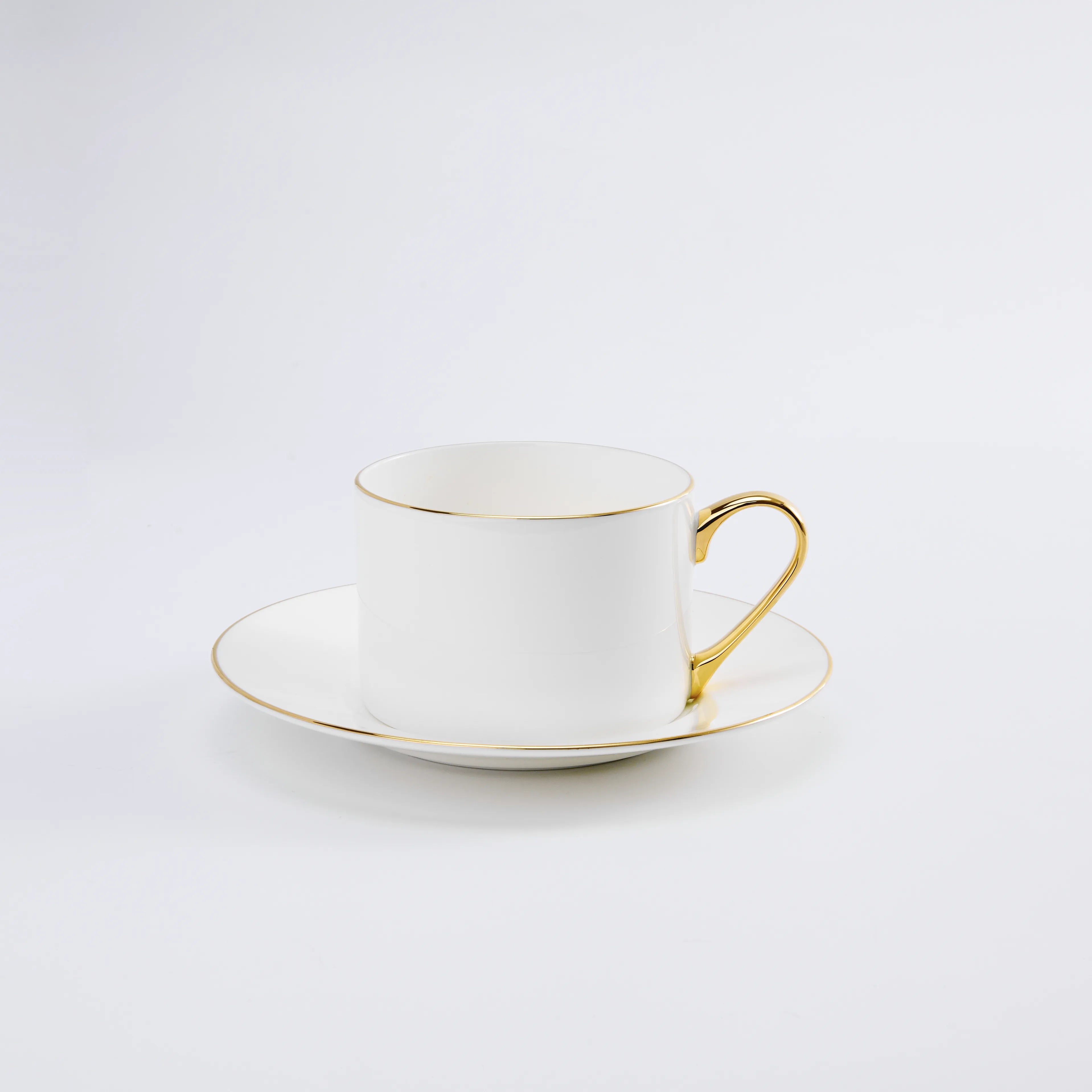 Golden Dawn · First Light Straight Cup & Saucer