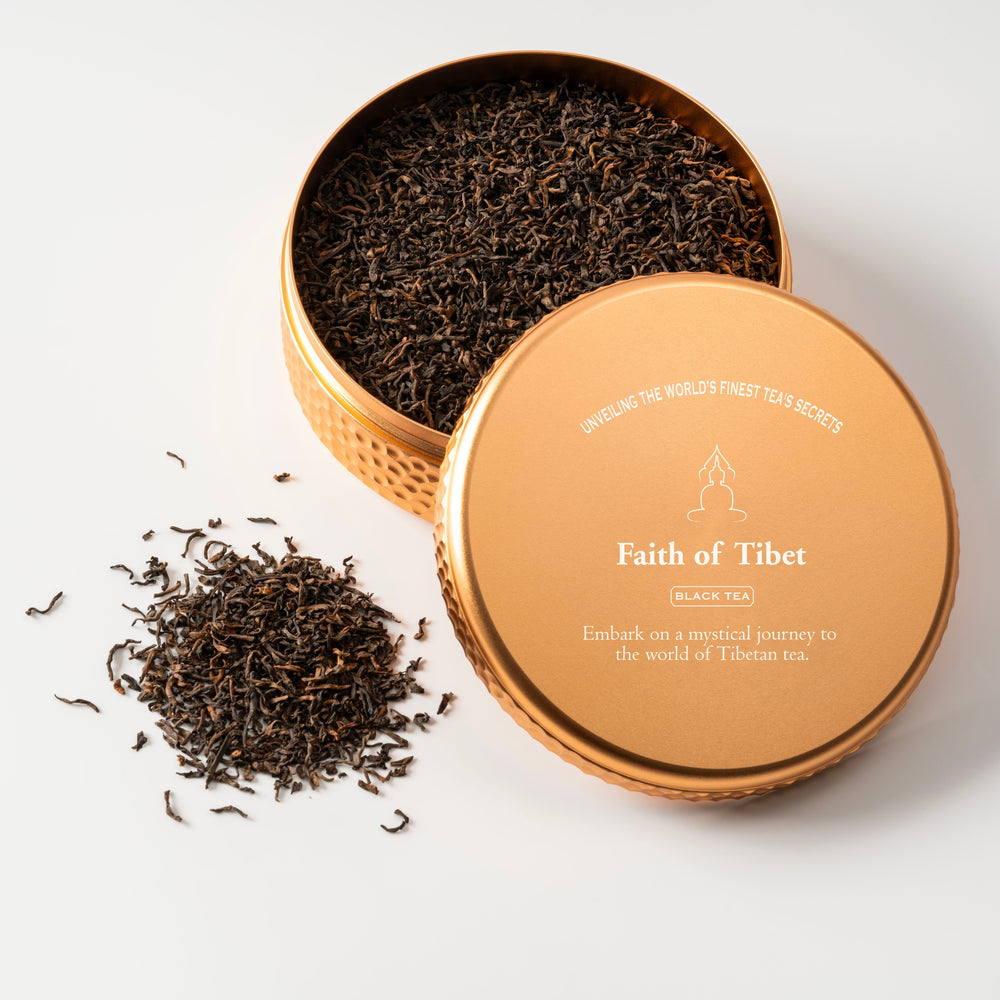 Authentic Tibetan-inspired black tea with rich taste